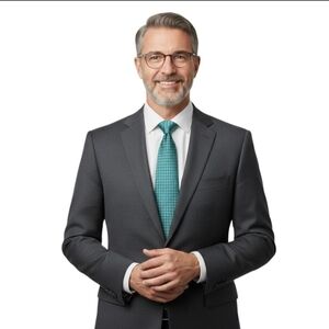 Christian Dior Vintage 100% Silk Tie Made In USA